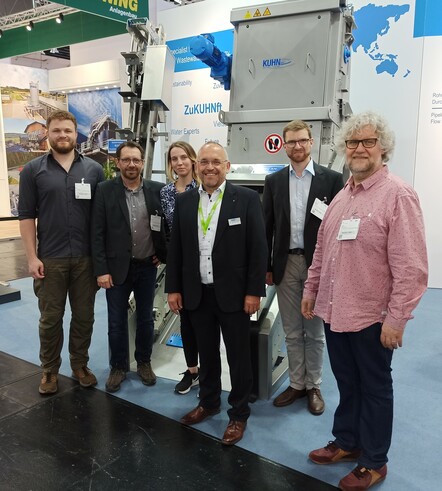 Besuch am Stand der Kuhn GmbH